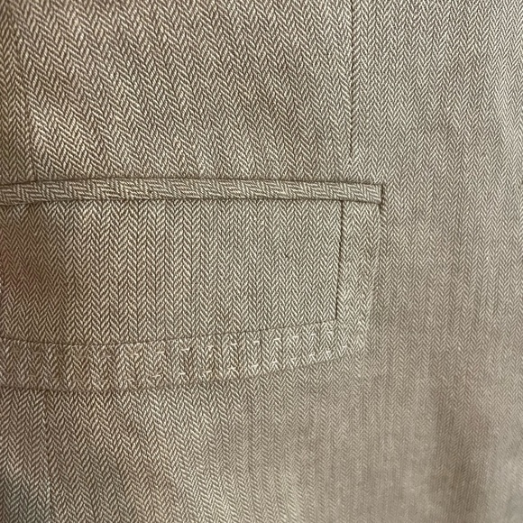 Jones New York 4 Petite Tan Blazer Jacket - Picture 6 of 10